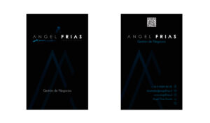 tarjetas de visita Angel Frias